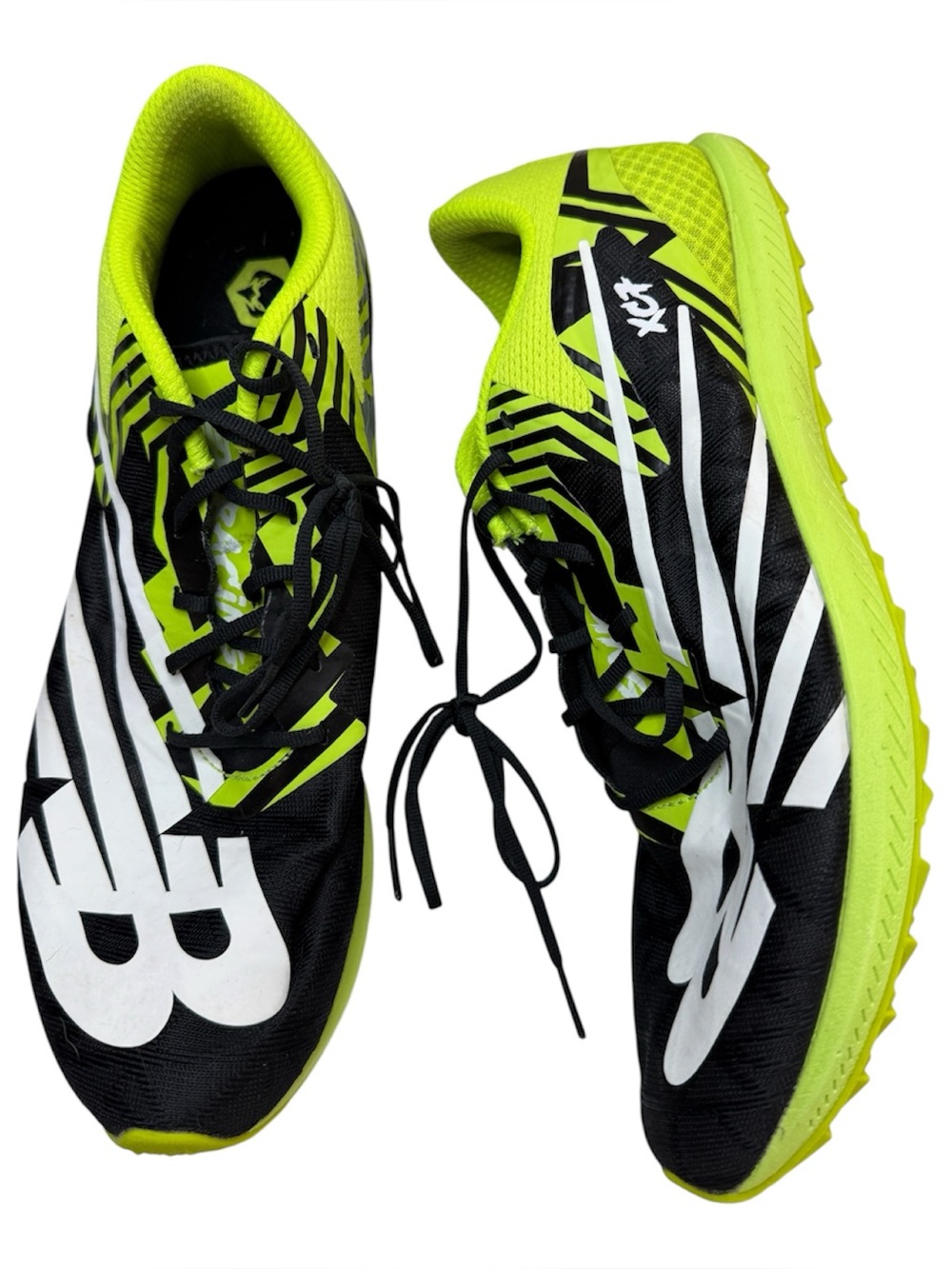 New Balance Red and Purple XC7 v4 Shoes
Running spikes, unisex,Men's 9.5